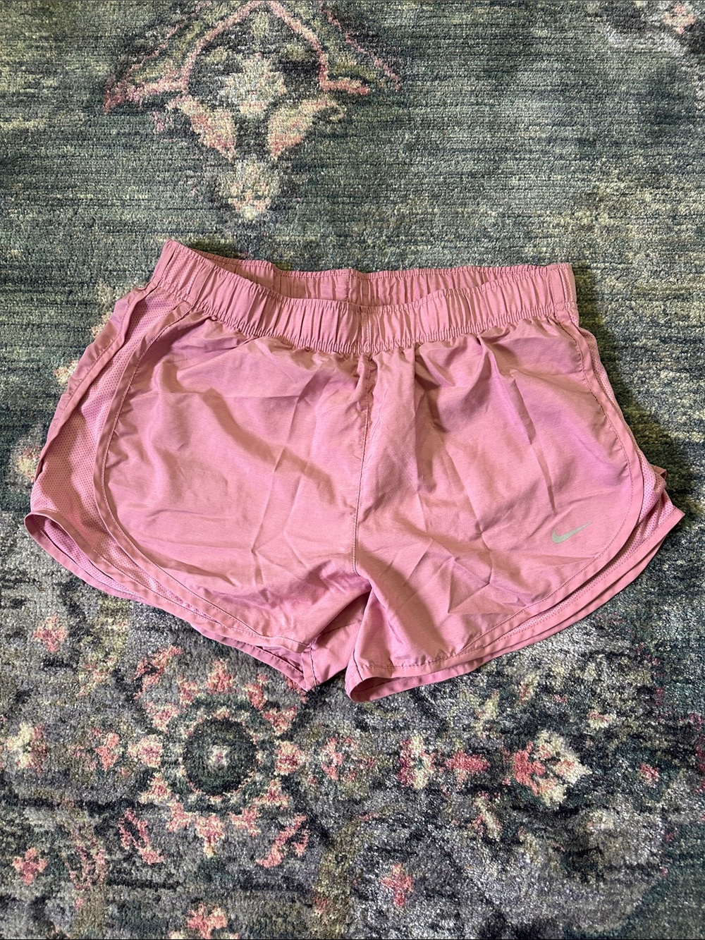 Nike Tempo Dri-fit Women's Pink Athletic Running Shorts - Like New! Large